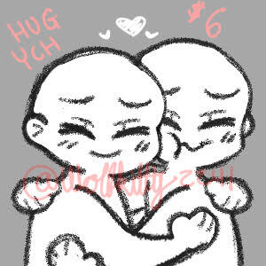 YCH Hug emote