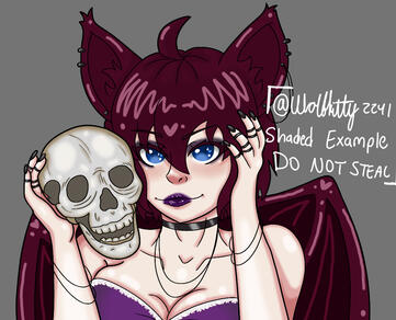 Shaded Example Shaded Example